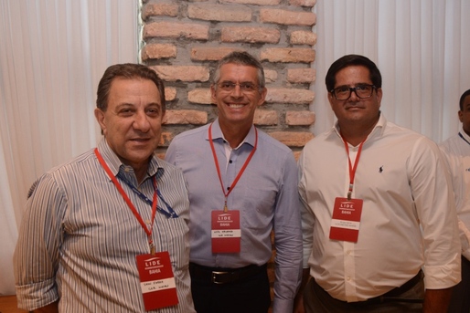 Samir Farah, Luís Valença e Álvaro Brito 