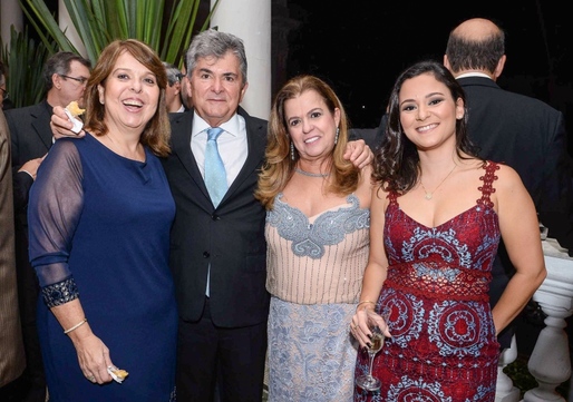 Mônica Gordilho, Eugêio Mendes, Amélia Garcez e Cecília Mendes