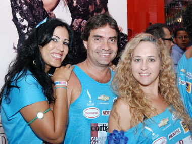 Cristina, Francisco Mendonça e Patrícia