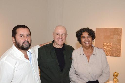 André Seffrin, Wilson Piran e Lia Sampaio