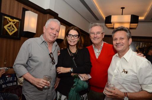 Chicô Gouvêa, Patrícia e Ricardo Mayer e Paulo Reis