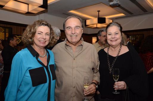 Rosa Maria Araújo, Pedro Paulo Machado e Lu Bittencourt