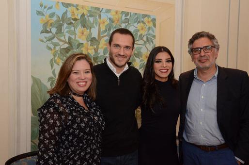 Andréa Fantoni, Paulo Rocha, Bianca Fantoni e Henrique Soares