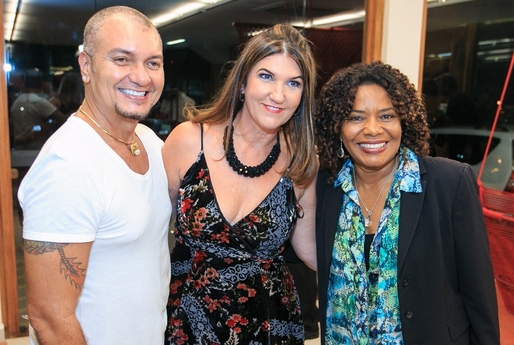 Vavá Botelho, Roberta Mandelli e Margareth Menezes