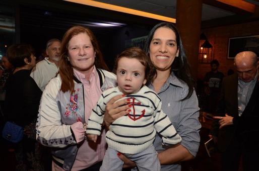 Maria Geyer, Thais Araújo e Rafael Araújo