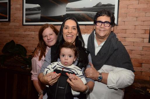 Maria Geyer, Thais Araújo, Rafael Araújo e Antonio Neves da Rocha