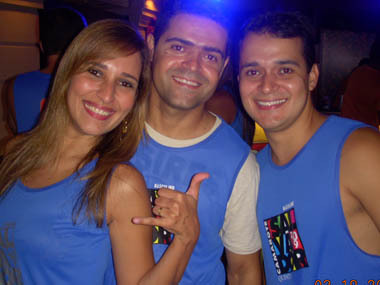 Saane, Fabricio e David