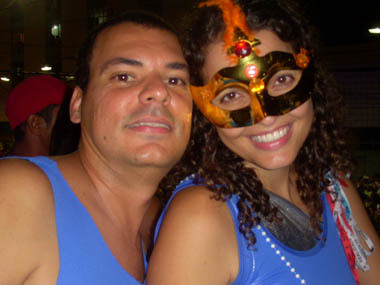 Tatiana Amorim e Leandro Reis