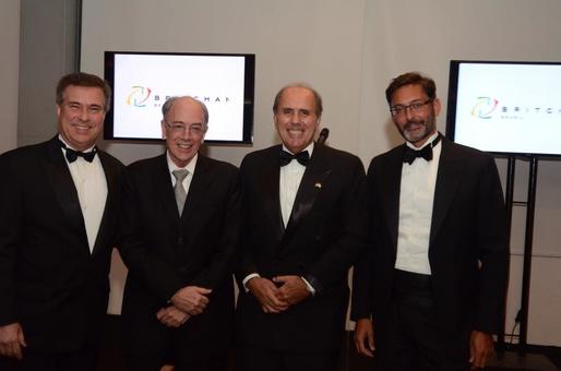 Gustavo Brigagão, Pedro Pareente, Sérgio Clark e Vijay Rangarajan (Emb. Britânico)