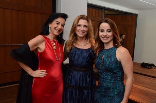 Monica Clark, Luz Marina Taylor e Patricia Muricy