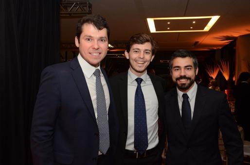 Rodrigo Caserta, Pedro Grillo e Eduardo Muniz