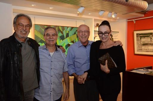 Ronnie Mesquita, Max Perlingeiro, Evandro Carneiro e Silvia Satamini