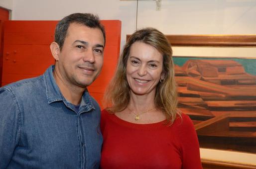 Wallace Souza e Helena Daher