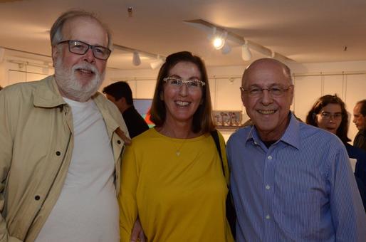 Carlos de La Rocque, Maria Christina Archila e Evandro Carneiro