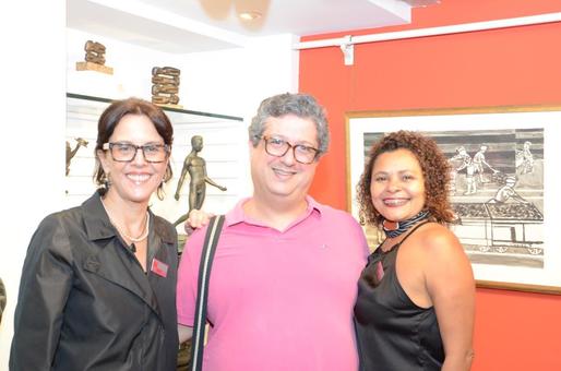 Laura Carneiro, Gus Moura de Almeida e Sanzia Vieira