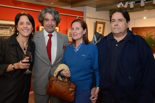 Laura Carneiro, Julio Bandeira, Cecilia Carvalho e Francisco Romero