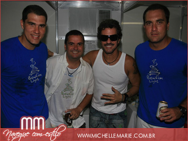 Flávio Ulm, Ricardo Chaves, Tuca Fernandes e Guto Ulm.