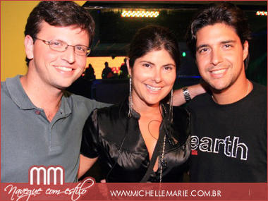 Thiago Zanettini, Alice Coleho e Marcelo Tucci