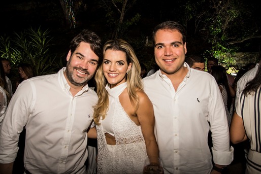 Rafael, Nathalia e Bruno Velame