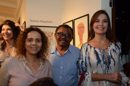 Beatriz Milhazes, Cosme Martins e Alice Barbosa Lima