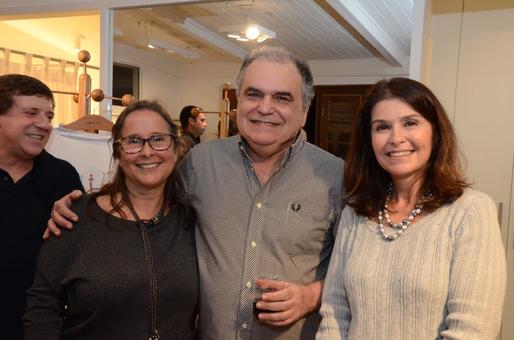 Beth Magalhães, Luiz Olavo Fontes e Ana Tereza Cabral