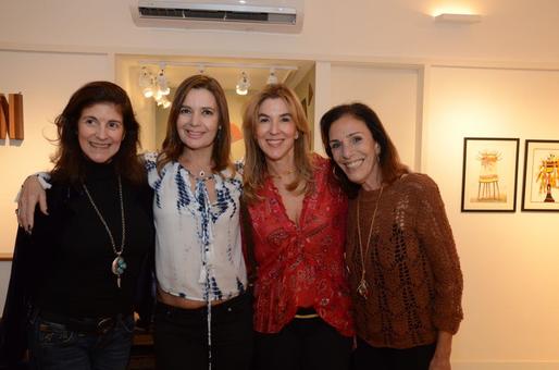 Cristina Pimentel, Alice Barbosa Lima, Bete Floris e Alicinha Silveira