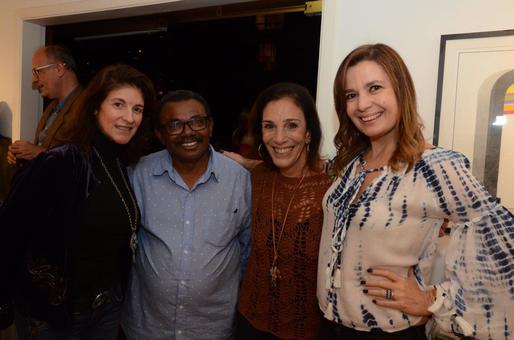 Cristina Pimentel, Cosme Martins, Alicinha Silveira e Alice Barbosa Lima