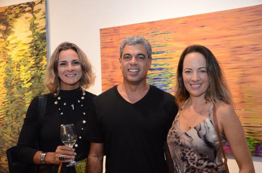 Marina Carneiro, André Andrade e Fernanda Divardim