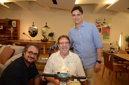 Fernando Mendes, Sergio Harouche e Roberto Rodrigues