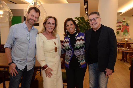 José Luiz Polonio, Erhel Carmona, Ana Luiza Rothier e João Caetano