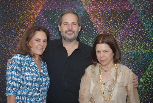 Vera Andrade , Alexandre Roesler e Vanda Klabin