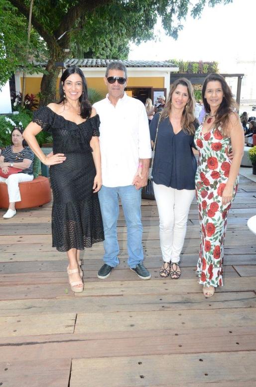 Cristina Côrtes, Edson Sander e Maricélia Ribeiro e Virna Carvalho