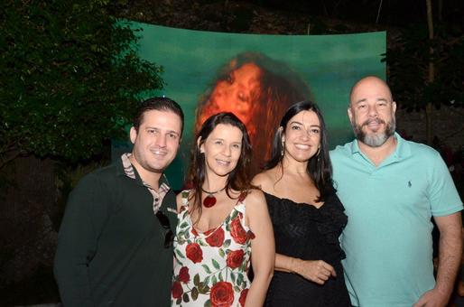 Eduardo Marchioro, Virna Carvalho, Cristina Côrtes e Sandro Ward