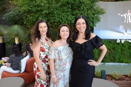 Virna Carvalho, Isabel Félix e Cristina Côrtes