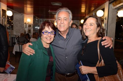 Aspásia Camargo, Claudio Neves e Maria Helena Alcure