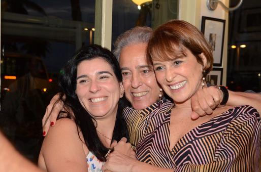 Luiza Neves, Claudio Neves e Renata Medeiros de Araujo