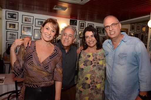 Renata Medeiros de Araujo, Claudio Neves, Vânia Costa e Martin Tavares