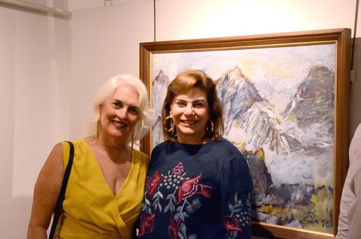 Maria da Conceição Brennand e Andrea Buffara