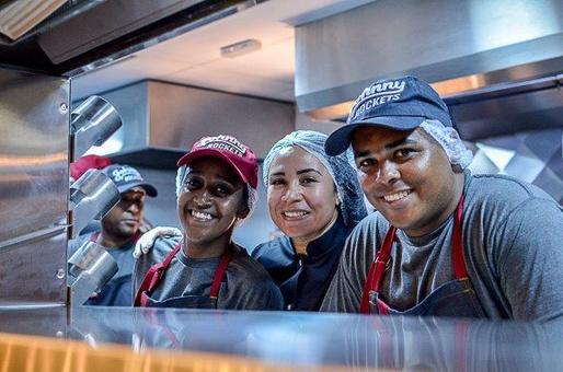 Inauguração do tradicional  restaurante temático Johnny Rockets em Salvador