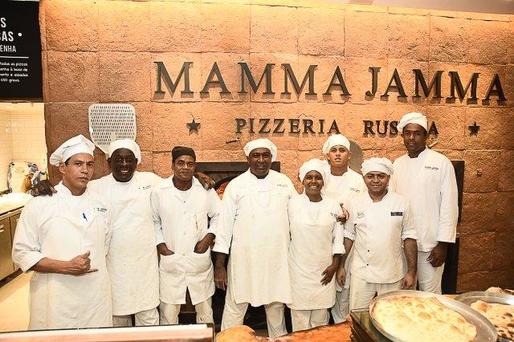 Inauguração da  pizzaria carioca Mamma Jamma