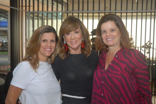 Barbara Maciel, Eva Taquechel e Denise Senra