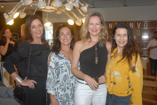 Beth Kalache, Debora Wilcox, Cris Diniz e Virna Carvalho