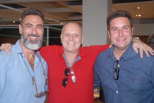 Fábio Cardoso, Chico Vartulli e Alexandre Lobo