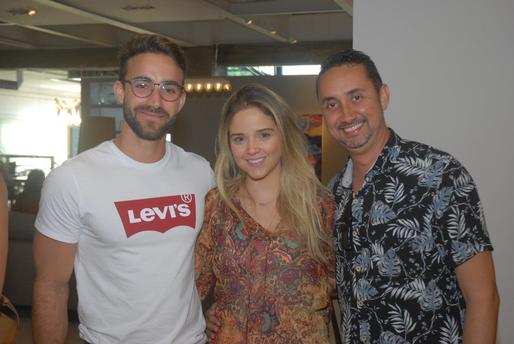 Gregory Copello, Patrícia Couto e Emerson Araujo