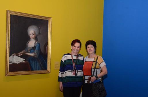 Vânia Bonelli e  Vera Alencar (Dir dos Museus Raimundo Castro Maia)