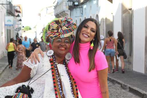 A turma de peso do carnaval reunida no Pelô...