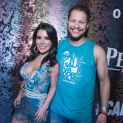 Stefania Brito e Alan Salles