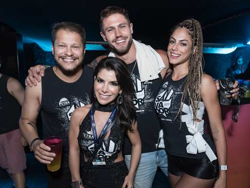 Alan Salles, Stefania Brito, Jonas Sulzbach e Mari Gonzalez