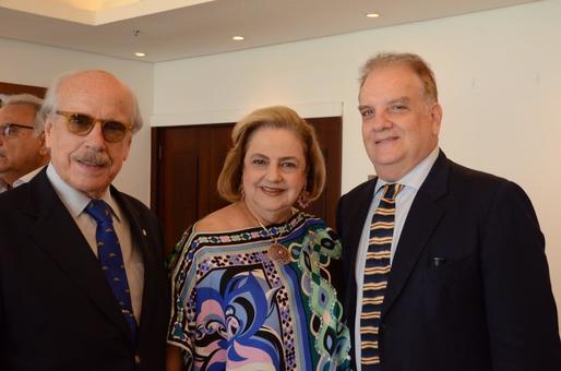 Claudio e Cristina Aboim e Rawlson de Thuim