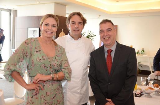 Nina Kauffmann, chef Jérôme Dardillac e Bayard Boiteux